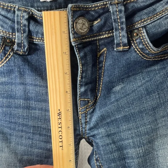 Tin Haul Women's Bootcut Blue Jeans-size 28L - Picture 6 of 12